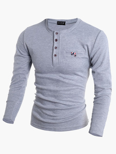 Pull homme coton moulant