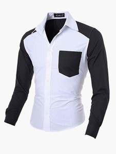 Chemise coton manches longues