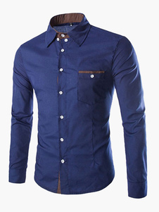 Chemise coton manches longues