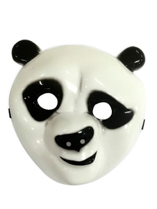 Cute Panda blanc masque accessoires de costumes pour Halloween