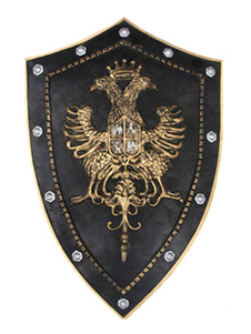 Aigle noir bouclier accessoires de costumes pour Halloween