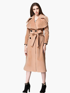 Adorable manteau croisé revers cranté