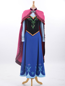 Costume Anna congelés Cosplay
