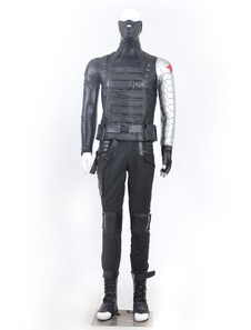Marvel Comics Captain America le Winter Soldier Cosplay Costume