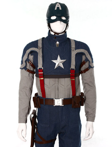Captain America Steven Cosplay Costume