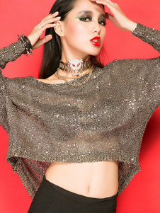 Haut de Club or manches longues en romanknit