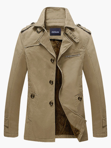 Manteau de qualité en coton en peluche