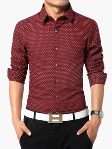 Chemise coton manches longues