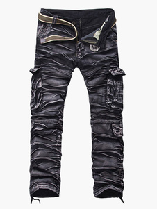 Jean coupe droite coton multicolore