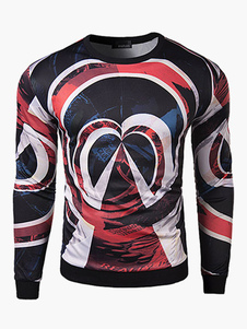 Sweat beau coton multicolore impression 3D