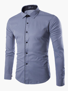 Chemise en coton manches longues