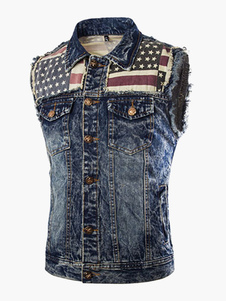 Blouson sublime en denim bleu foncé