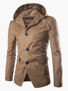 Manteau unique masculin en coton