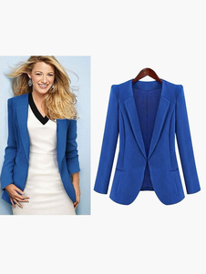 Blazer pour femme style urbain col à revers