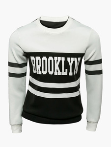 Sweat modeste imprimé lettres