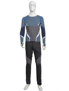Marvel's The Avengers Quicksilver Toussaint Cosplay Costume 2 ans Ultron