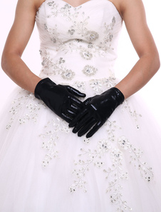 Gants en cuir de mariage Longueur de poignet