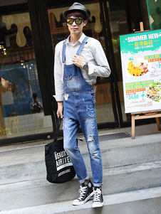 Jean Slim en denim bleu