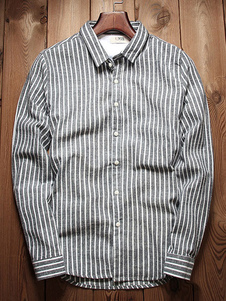 Chemise en coton manches longues