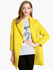 Manteau femme en cachemire ouverture avant