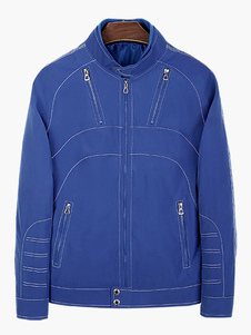 Veste de couleur unie à capuche