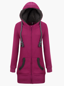 Pull de sport avec cordon vêtements journaliers à capuche