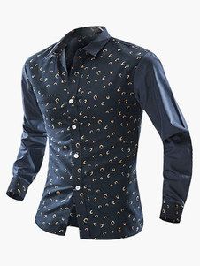 Chemise coton multicolore manches longues