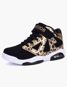 Chaussures populaires à motif léopard et lacets lacets