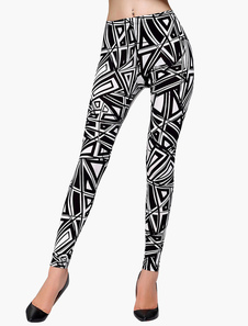 Adorables leggins féminins casual multicolores