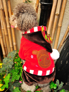 Costume de Noël animaux Cartoon à capuchon