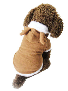 Costume de Noël des animaux de compagnie à capuchon