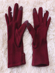 Gants de cyclisme chaud pour femme