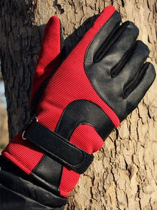 Gants de coton bicolore mélange sport homme