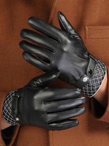 PU gants sportifs en cuir pour homme