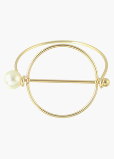 Bracelet de menottes doux métallique fermoir