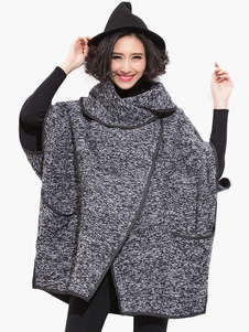 Fascinant manteau avec poches surdimensionné