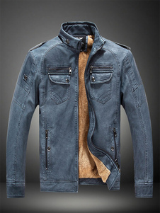 Veste belle en PU en coton