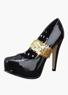 Semelle intérieure avec paillettes