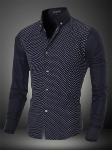 Chemise casual manches longues