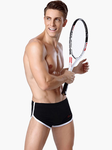 String homme sexy coton imprimé lettres