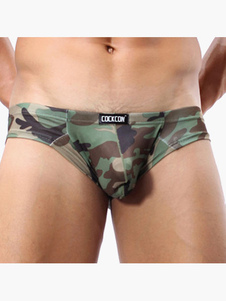 Trunk homme camouflage à taille élastique sexy