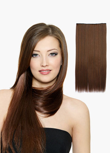 Extension de cheveux multicolore ébouriffée