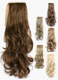 Extension de cheveux multicolore ébouriffée