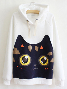 Sweater de sport imprimé de dessins animés