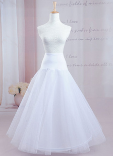 Jupon de mariage nuptiale dualiste Net glisser une ligne grande qualité