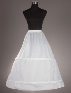 Jupon de mariage nuptiale dualiste Net belle a-ligne Slip