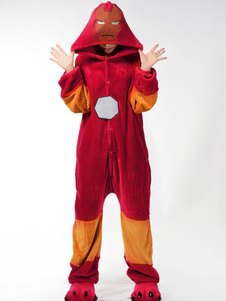 Costume Carnevale Ferro rosso uomo Kigurumi Costume