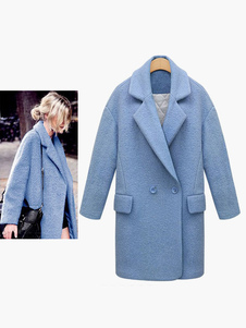 Manteau en acétate de cellulose avec bouton croisé