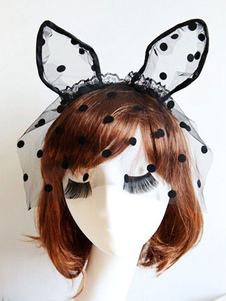 Coiffe de cheveux noire