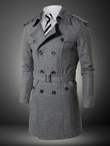 Manteau classique masculin
